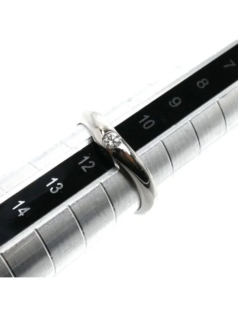 Bvlgari Platinum Corona Ring Diamond Vintage